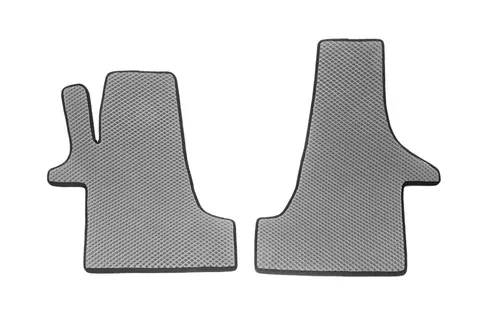 Килимки EVA (сірі, передні, для 2 -2026 1) для Volkswagen T5 Transporter 2003-2010 рр — Volkswagen T5 Transporter 2003-2010 гг. DianaParts