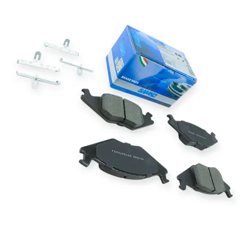 Колодки гальмівні Volkswagen Golf II (1983-1991), Passat (1980-1986), Polo (1981-1994) передні (5SP223) SAMKO — Гальмівна система DianaParts