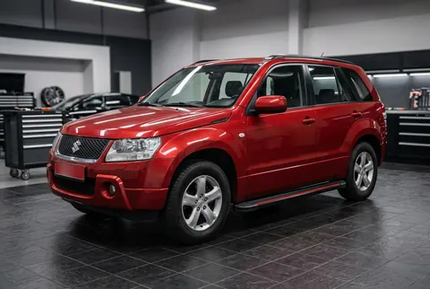 Бокові пороги Maya Red (2 шт., алюміній) для Suzuki Grand Vitara 2005-2017 рр — Suzuki Grand Vitara 2005-2017 гг. DianaParts
