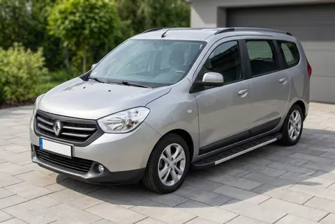Бокові пороги Duru (2 шт., Алюміній) для Dacia Lodgy 2012-2022 рр — Dacia Lodgy 2012-2022 гг. DianaParts