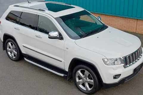 Бокові пороги Fullmond (2 шт., алюміній) для Jeep Grand Cherokee WK2 2010-2021 рр — Jeep Grand Cherokee WK2 2010-2021 гг. DianaParts