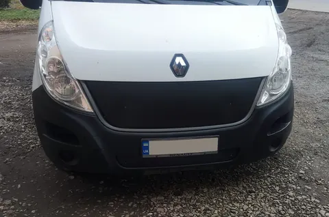 Зимова решітка (2010-2014, верхня) Глянцева для Renault Master рр — Renault Master 2011-2023 гг. DianaParts