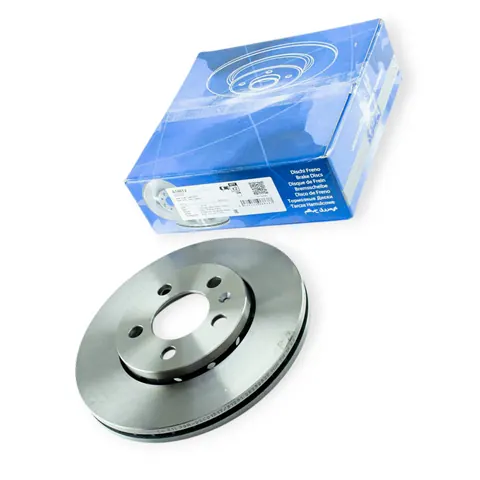 Диск гальмівний Volkswagen Bora, Polo 9N, Golf 4, 5, Octavia Tour, Fabia передній (256mmx22mm) SAMKO — Автозапчастини DianaParts