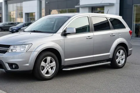 Бокові пороги Maydos V1 (2 шт., Алюміній -2026 нерж) для Fiat Freemont 2011-2016 рр — Fiat Freemont 2011-2016 гг. DianaParts