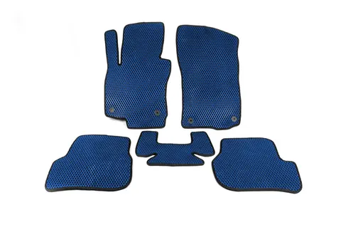 Килимки EVA (Синій) для Skoda Octavia II A5 2010-2013 рр — Skoda Octavia II A5 2010-2013 гг. DianaParts