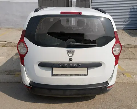 Накладка на задній бампер EuroCap (ABS) для Dacia Lodgy 2012-2022 рр — Dacia Lodgy 2012-2022 гг. DianaParts