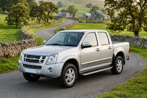 Бокові пороги Fullmond (2007-2012, 2 шт., Алюміній) для Isuzu D-Max рр — Isuzu D-Max 2002-2011 гг. DianaParts