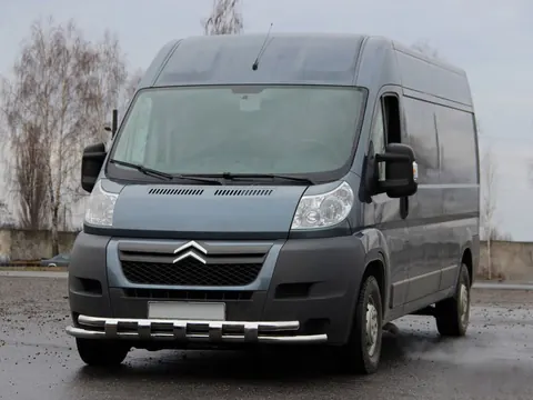 Передня дуга ST015 (нерж.) для Peugeot Boxer 2006-2025 рр — Peugeot Boxer 2006-2025 гг. DianaParts