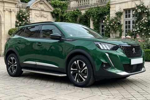 Бокові пороги Maydos V1 (2 шт., Алюміній) для Peugeot 2008 2019- рр — Peugeot 2008 2019- гг. DianaParts