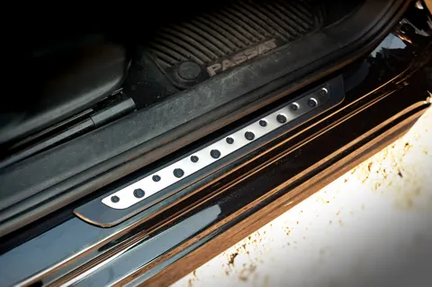 Накладки на пороги (Dotline, 4 шт., нерж) для Volkswagen Passat B6 2006-2012 рр — Volkswagen Passat B6 2006-2012 гг. DianaParts