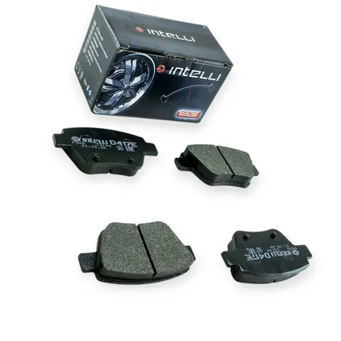 Колодки гальмівні Skoda Octavia A5 (2005), Volkswagen Caddy (2010), Passat B7 USA задні (система BOSCH) Dafmi-Intelli — Гальмівна система DianaParts