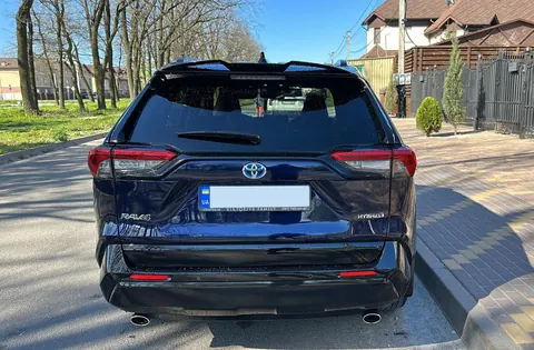Спойлер (чорний) для Toyota Rav 4 2019-2025 рр — Toyota Rav 4 2019–2025 гг. DianaParts