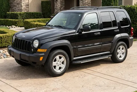 Бокові пороги Boshpore Grey (2 шт., Алюміній) для Jeep Cherokee/Liberty 2002-2007 рр — Jeep Cherokee/Liberty 2002-2007 гг. DianaParts