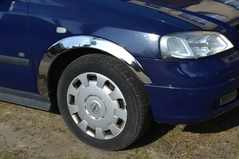 Накладки на арки (4 шт, нерж) для Opel Astra G classic 1998-2012 рр — Opel Astra G classic 1998-2012 гг. DianaParts
