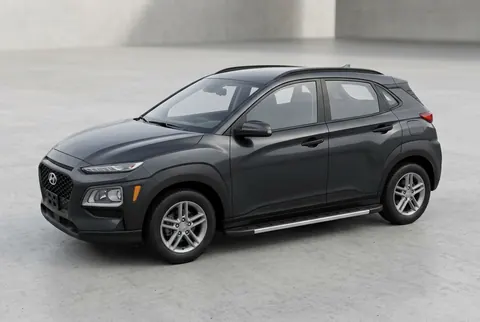 Бокові пороги Duru (2 шт., алюміній) для Hyundai Kona 2017-2023 рр — Hyundai Kona 2017-2023 гг. DianaParts