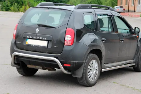 Задня дуга скоба (нерж.) для Dacia Duster 2008-2018 рр — Dacia Duster 2008-2018 гг. DianaParts
