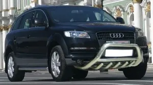 Передня дуга (нерж.) d60 для Ауди Q7 2005-2015 рр — Audi Q7 2005-2015 гг. DianaParts
