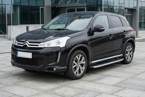 Бокові пороги Fullmond (2 шт., алюм.) для Citroen C-4 Aircross 2012-2017 рр — Citroen C-4 Aircross 2012-2017 гг. DianaParts