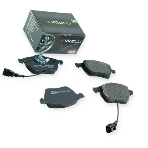 Колодки гальмівні Audi A3 (1996-), Volkswagen Golf V (1999-), Octavia (2000-) 1.8T, 1.9TDI передні (з датчиком) Dafmi-Intelli — Гальмівна система DianaParts