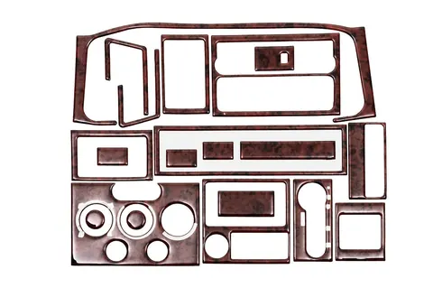 Накладки на торпеду (1996-1999) дерево для Volkswagen T4 Transporter рр — Volkswagen T4 Transporter 1990-2003 гг. DianaParts