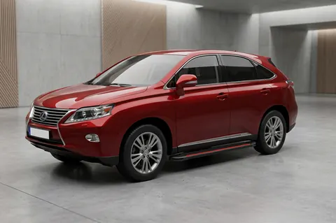 Бокові пороги Maya Red (2 шт, алюміній) для Lexus RX 2009-2015 рр — Lexus RX 2009-2015 гг. DianaParts