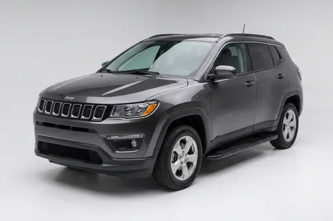 Бокові пороги Bosphore Black (2 шт., Алюміній) для Jeep Compass 2016- рр — Jeep Compass 2016- гг. DianaParts