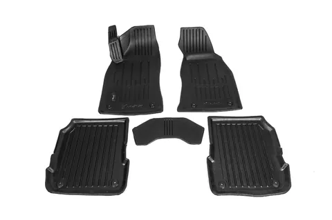 Килимки Stingray 3D (5 шт, поліуретан) для Ауди A6 C5 1997-2001 рр — Audi A6 C5 1997-2001 гг. DianaParts