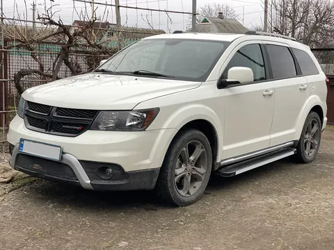 Бокові пороги Maya V1 (2 шт., алюміній) для Dodge Journey 2008-2020 рр — Dodge Journey 2008-2020 гг. DianaParts