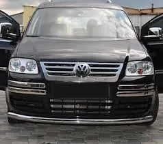 Передній захист ST008 (нерж) 60мм для Ford Galaxy 1995-2006 рр — Ford Galaxy 1995-2006 гг. DianaParts
