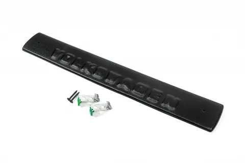 Нижня накладка на решітку (коротка) Глянцева для Volkswagen T5 Transporter 2003-2010 рр — Volkswagen T5 Transporter 2003-2010 гг. DianaParts