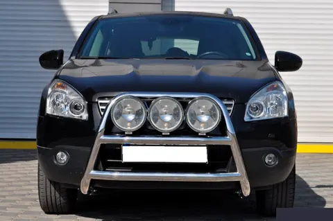 Кенгурятник WT018 (нерж.) для Nissan Qashqai 2010-2014 рр — Nissan Qashqai 2010-2014 гг. DianaParts