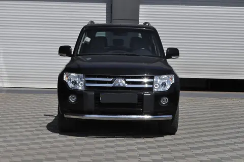 Передній захист ST008 (нерж.) для Mitsubishi Pajero Wagon III 1999-2006 рр — Mitsubishi Pajero Wagon III 1999-2006 гг. DianaParts