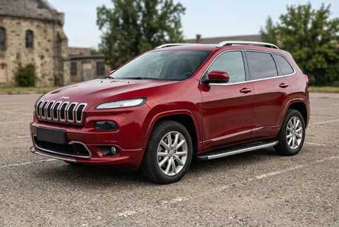Бокові пороги Fullmond (2 шт., Алюміній) для Jeep Cherokee KL 2013- рр — Jeep Cherokee KL 2013- гг. DianaParts