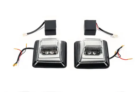Поворотники OEM Clear Design (2 шт) для Mercedes G сlass W463 1990-2018 рр — Mercedes G сlass W463 1990-2018 гг. DianaParts