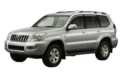 Вітровики з хромованим молдингом Niken Luxury (4 шт) для Toyota Land Cruiser Prado 120 2002-2009 рр — Toyota Land Cruiser Prado 120 2002-2009 гг. DianaParts