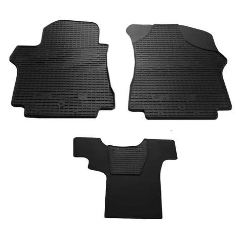 Гумові килимки 1-20261 (3 шт, Stingray Premium) для Hyundai H300, H1, Starex 2008-2020 рр — Hyundai H300, H1, Starex 2008-2020 гг. DianaParts