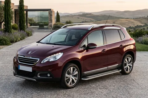 Бокові пороги Maydos V2 (2 шт., алюміній -2026 нерж) 2008-2014 для Peugeot -2016 рр — Peugeot 3008 2008-2016 гг. DianaParts