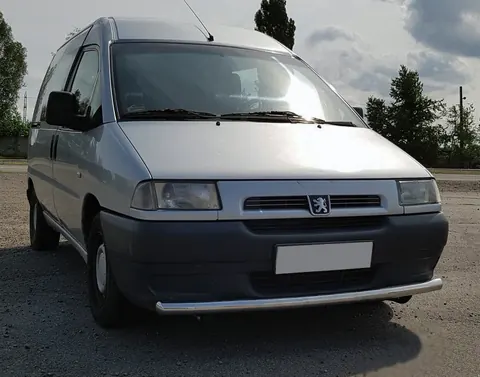 Передній захист ST008 (нерж) 51 мм для Citroen Jumpy 1996-2007 рр — Citroen Jumpy 1996-2007 гг. DianaParts