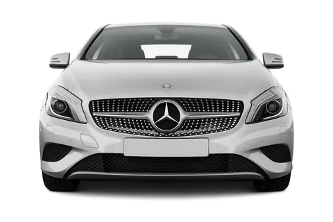 Передня решітка Diamond Silver (2012-2015) для Mercedes A-сlass W176 рр — Mercedes A-сlass W176 2012-2018 гг. DianaParts