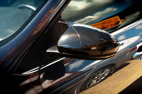 Накладки на дзеркала BMW-Style (2 шт) для Renault Clio V 2019- рр — Renault Clio V 2019- гг. DianaParts
