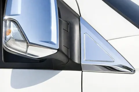 Накладка біля дзеркал (2 шт., нерж) OmsaLine - Італійська нержавійка для Mercedes Sprinter W906 2006-2018 рр — Mercedes Sprinter W906 2006–2018 гг. DianaParts
