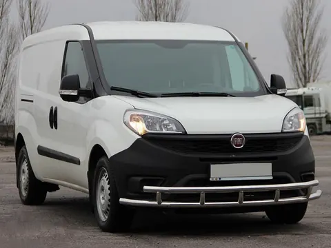 Передній захист ST016-3 (нерж.) 60/60 мм для Fiat Doblo II 2010-2022 рр — Fiat Doblo II 2010-2022 гг. DianaParts