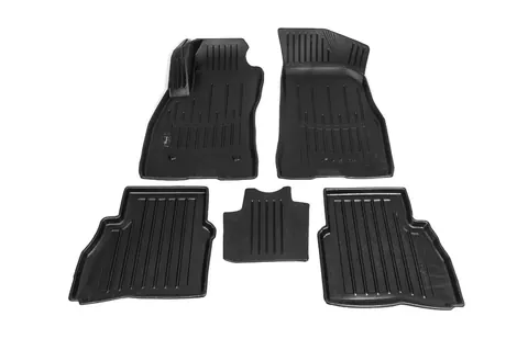 Килимки Stingray 3D (5 шт, поліуретан) для Opel Combo 2012-2018 рр — Opel Combo 2012-2018 гг. DianaParts