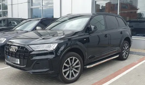 Бокові пороги BlackLine (2 шт., Алюміній) для Ауди Q7 2015-2026 рр — Audi Q7 2015–2026 гг. DianaParts