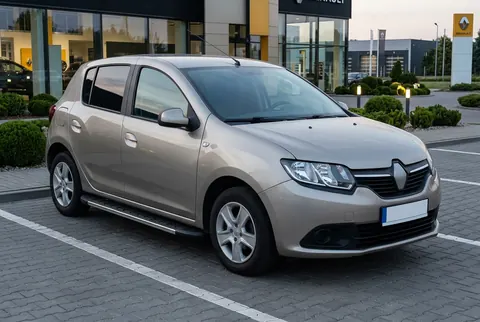 Бокові пороги Duru (2 шт., Алюміній) для Dacia Sandero 2013-2020 рр — Dacia Sandero 2013-2020 гг. DianaParts
