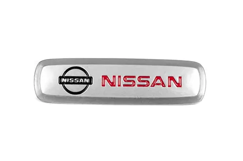 Шильдик алюмінієвий для килимків (1шт) для Nissan — Nissan DianaParts