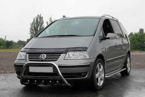 Кенгурятник WT004 (нерж) 60 мм для Volkswagen Sharan 1995-2010 рр — Volkswagen Sharan 1995-2010 гг. DianaParts