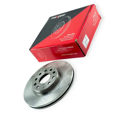 Диск гальмівний Volkswagen Caddy III (2003-) передній (288mmx25mm) фаска 112mm MAXGEAR — Автозапчастини DianaParts