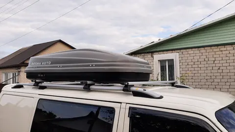 Рейлінги Skyport (сірий мат) Довга база для Volkswagen T4 Transporter 1990-2003 рр — Volkswagen T4 Transporter 1990-2003 гг. DianaParts