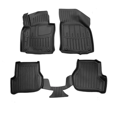 Килимки Stingray 3D (5 шт, поліуретан) для Volkswagen Golf 5 2003-2009 рр — Volkswagen Golf 5 2003-2009 гг. DianaParts